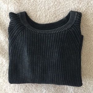 Urban outfitters washed black sweater size M